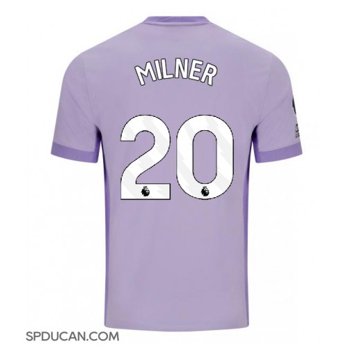 Muški Nogometni Dres Brighton James Milner #20 Gostujuci 2025-26 Kratak Rukav